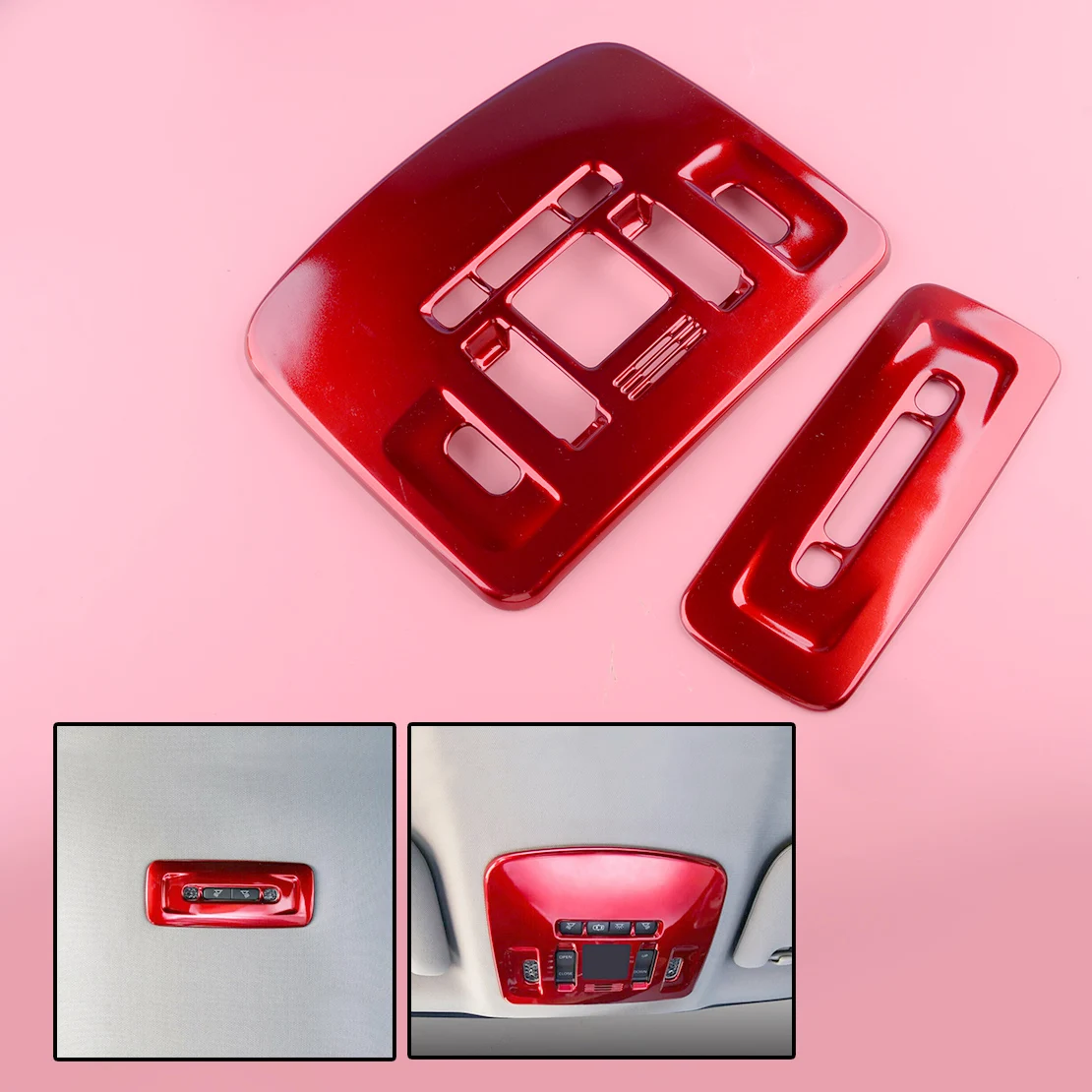1Set Red Front&Rear Reading Light Lamp Cover Trim Moulding Decoration ABS Fit For Toyota Camry 2018 2019 2020
1Set Red Front&Rear Reading Light Lamp Cover Trim Moulding Decoration ABS Fit For Toyota Camry 2018 2019 2020