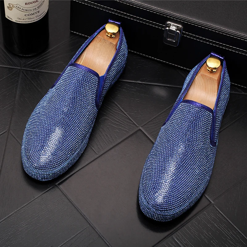 famous brand designer men loafers luxury fashion rhinestone shoes breathable slip-on shoe party nightclub sneakers chaussures
famous brand designer men loafers luxury fashion rhinestone shoes breathable slip-on shoe party nightclub sneakers chaussures
