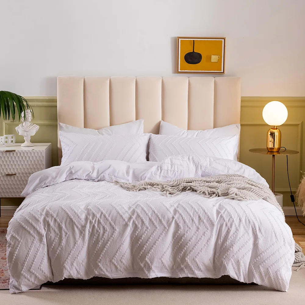 Fashion 2 or 3pcs Bedding Set Simple Comforter Cover Sets 1 duvet Cover + 1/2 Pillowcases Single Twin Double Full Queen King
Fashion 2 or 3pcs Bedding Set Simple Comforter Cover Sets 1 duvet Cover + 1/2 Pillowcases Single Twin Double Full Queen King