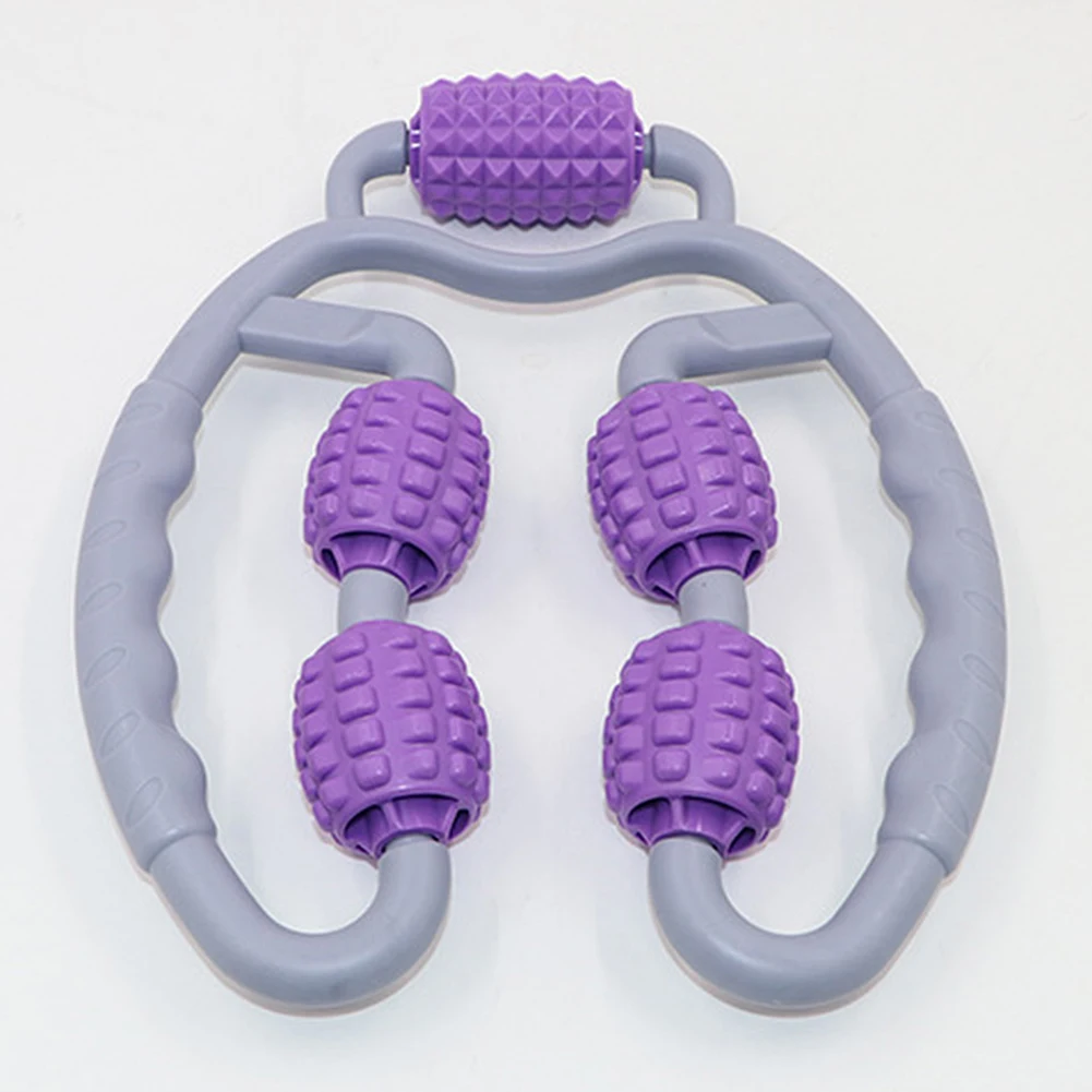 Fitness 5 Wheels Foam Shaft Ring Leg Clamp Massager Eliminate Muscle Relaxation Wheel Calf Massage Roller Fitness Accessory
Fitness 5 Wheels Foam Shaft Ring Leg Clamp Massager Eliminate Muscle Relaxation Wheel Calf Massage Roller Fitness Accessory