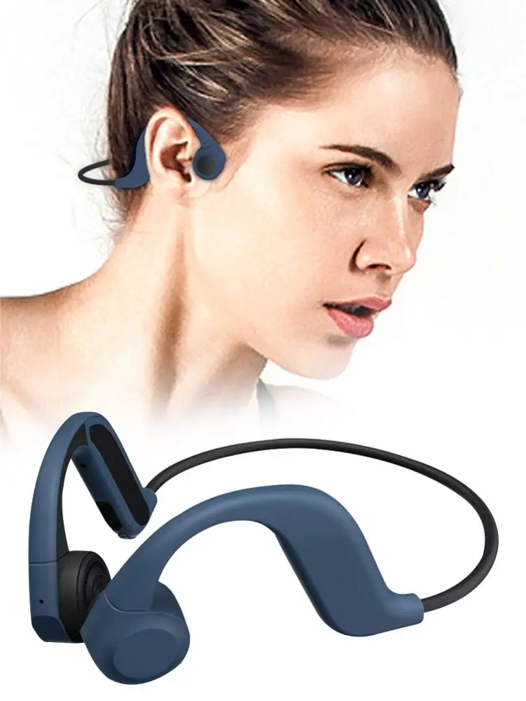 X9 Bone Conduction Waterproof Bone Earphones with Mic Bluetooth Headphones Built-in 8GB Memory Headphones for Sports Riding
X9 Bone Conduction Waterproof Bone Earphones with Mic Bluetooth Headphones Built-in 8GB Memory Headphones for Sports Riding