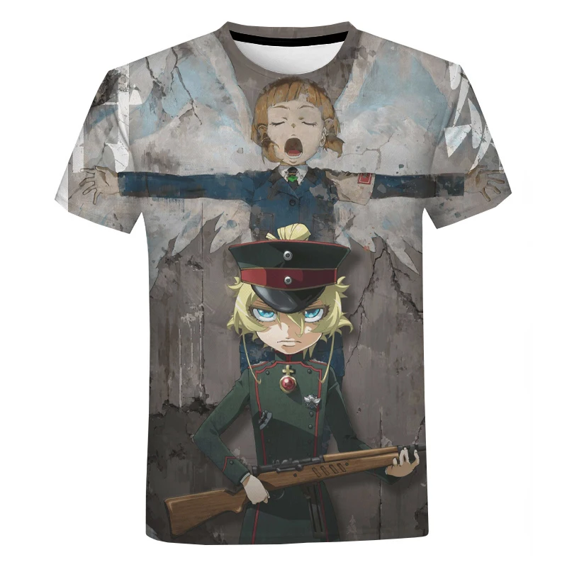 2021 Anime Youjo Senki Tanya Saga the Evil Newest 3D Printed T-shirts Fashion Men Women Cool T-shirts Casual Harajuku Pullover 
2021 Anime Youjo Senki Tanya Saga the Evil Newest 3D Printed T-shirts Fashion Men Women Cool T-shirts Casual Harajuku Pullover