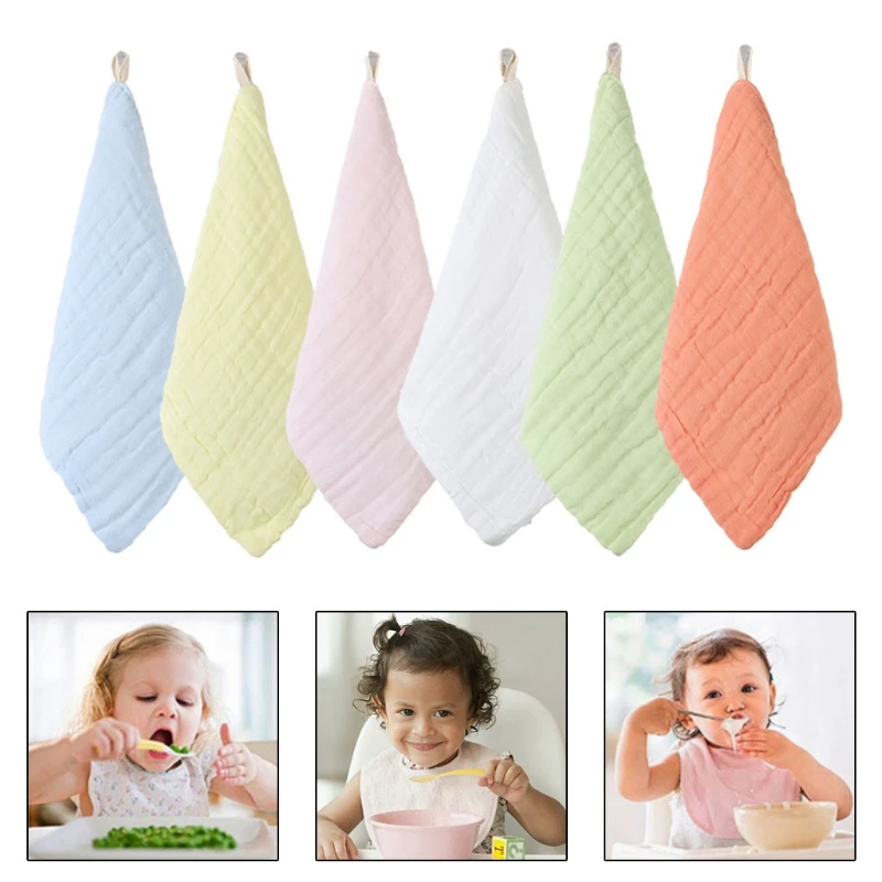 6 Pcs/Pack Baby Infants Feeding Bibs Absorbent Soft Gauze Burp Saliva Towel Handkerchief Toddler Scarf Wash Cloth 
6 Pcs/Pack Baby Infants Feeding Bibs Absorbent Soft Gauze Burp Saliva Towel Handkerchief Toddler Scarf Wash Cloth