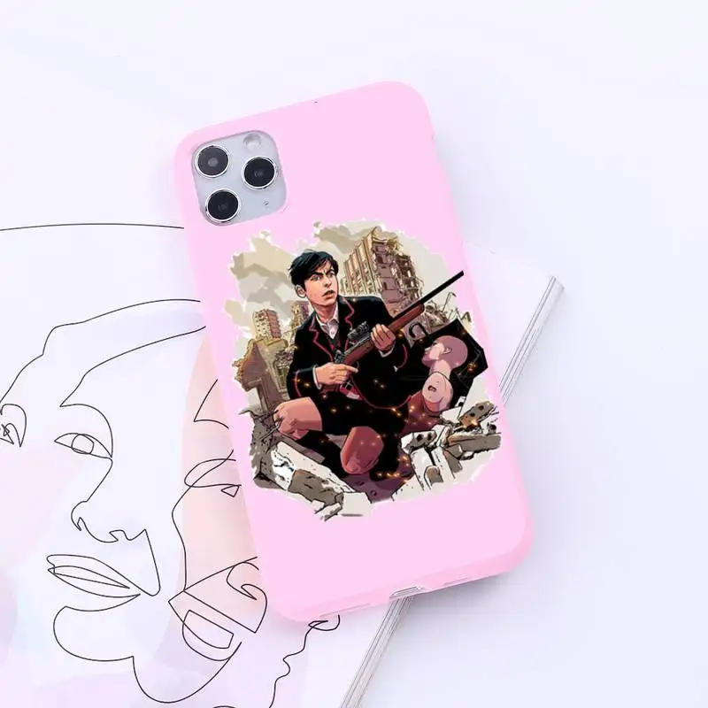 The Umbrella Academy Cartoons five Phone Case Candy Color for iPhone 6 7 8 11 12 s mini pro X XS XR MAX Plus
The Umbrella Academy Cartoons five Phone Case Candy Color for iPhone 6 7 8 11 12 s mini pro X XS XR MAX Plus