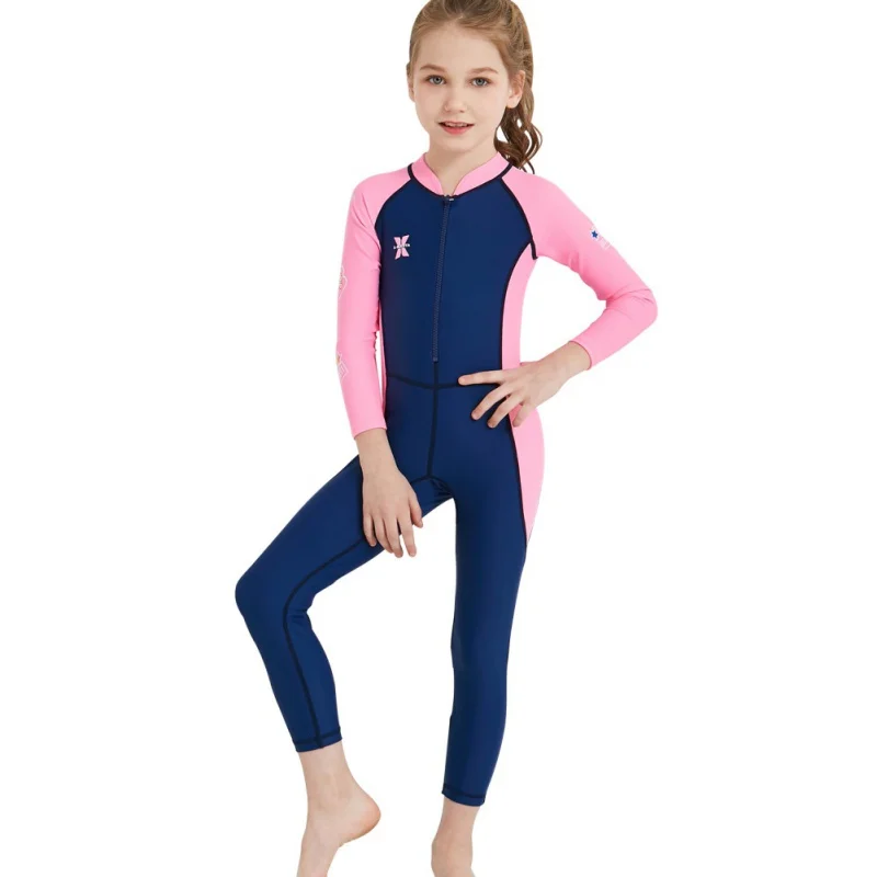 New Children's Sleeves Diving Suit Children Warm One-Piece Long-Sleeved UV Protection Swimsuit
New Children's Sleeves Diving Suit Children Warm One-Piece Long-Sleeved UV Protection Swimsuit