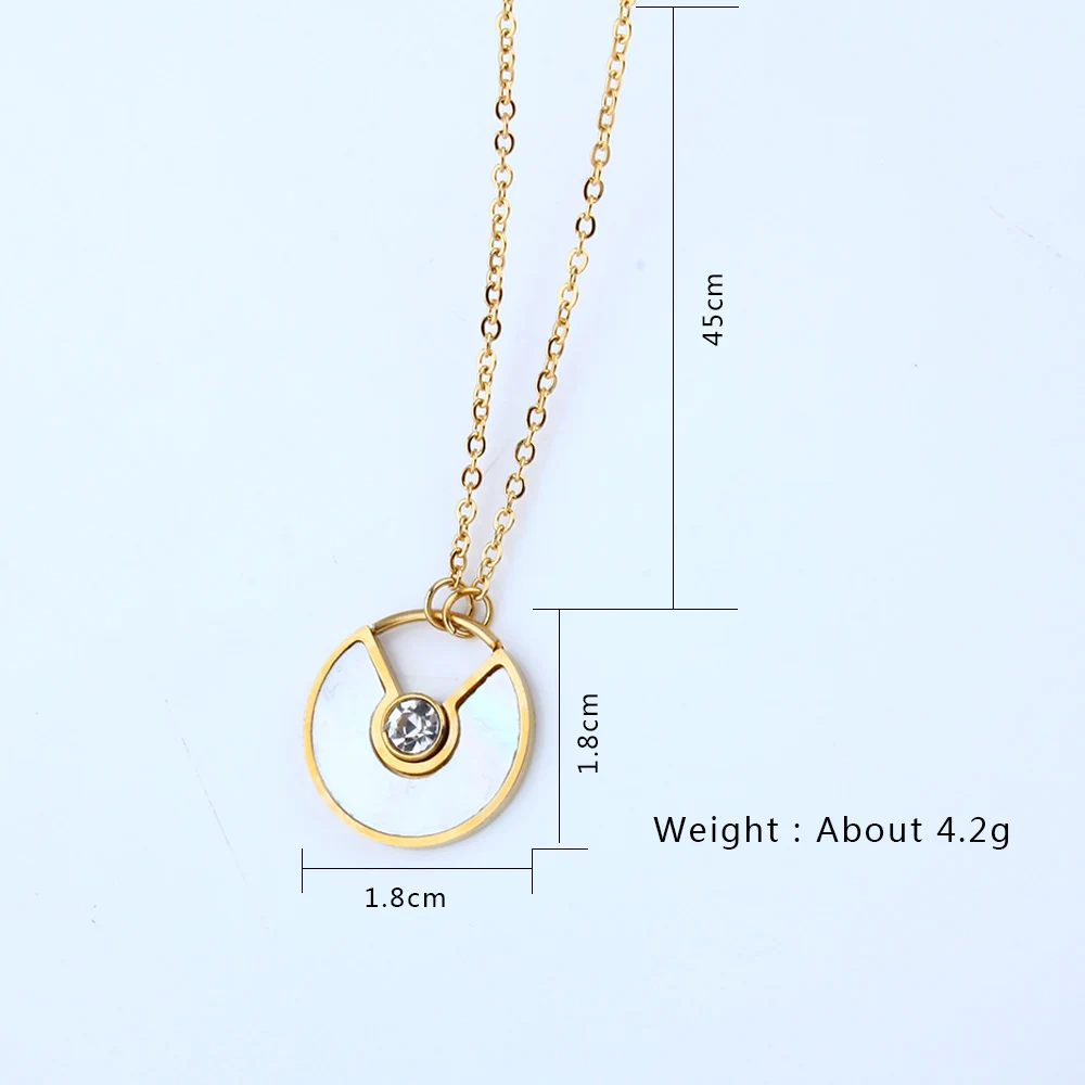 Women Stainless Steel Necklace Geometric Necklace for Women Necklace Round Pendant Necklace Stainless Steel Jewelry Gifts
Women Stainless Steel Necklace Geometric Necklace for Women Necklace Round Pendant Necklace Stainless Steel Jewelry Gifts