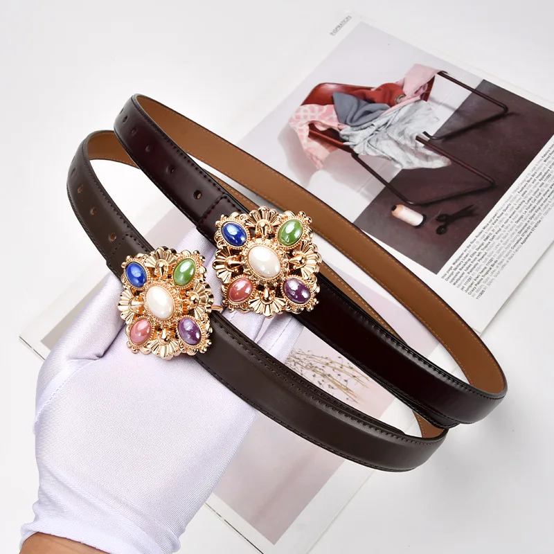 Belt for Buckle Leather Belt Fashion Decorative Retro French Dress Leisure Belt Luxury Female for Belt Designer Belt Women
Belt for Buckle Leather Belt Fashion Decorative Retro French Dress Leisure Belt Luxury Female for Belt Designer Belt Women