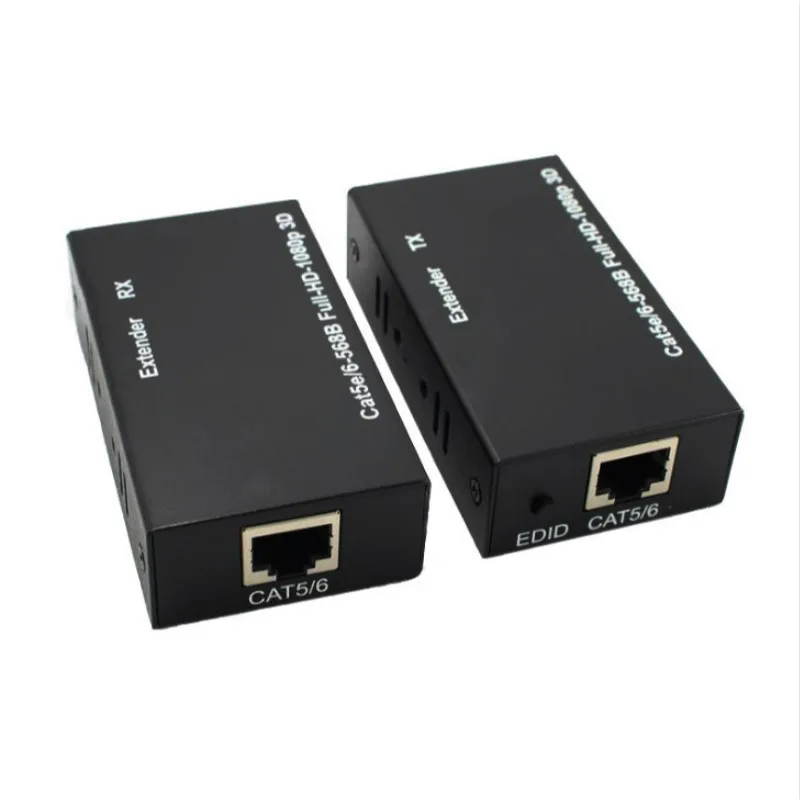 HDMI-совместимый удлинитель Cat5e Cat 6 Ethernet IP TCP сигнал к преобразователю Lan 1080p 3D