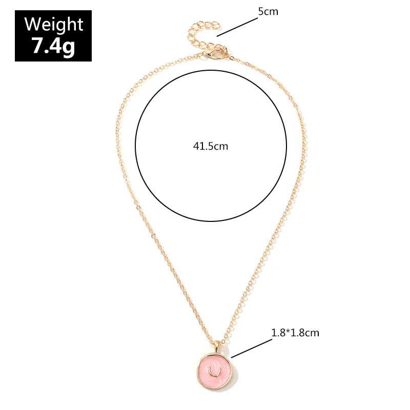 Simple Stars Moon Heart Necklaces Fashion Women Alloy Long Chains Round Love Pendant Necklaces Jewelry For Girls
Simple Stars Moon Heart Necklaces Fashion Women Alloy Long Chains Round Love Pendant Necklaces Jewelry For Girls