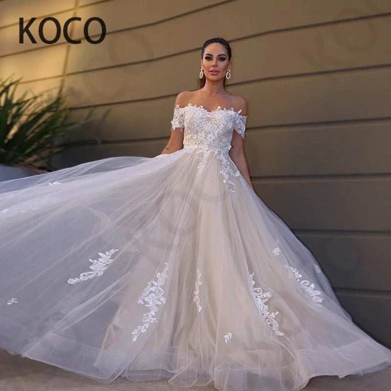 MACDUGAL Wedding Dress 2022 Simple A Line Floral Lace Beach Bride Gown Elegant Boat Neck Vestido De Novia Civil Women Skirt
MACDUGAL Wedding Dress 2022 Simple A Line Floral Lace Beach Bride Gown Elegant Boat Neck Vestido De Novia Civil Women Skirt
