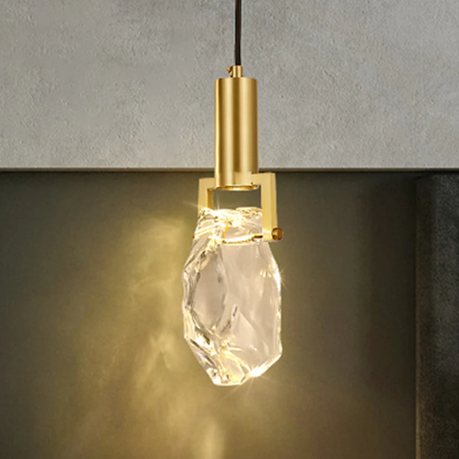 Nordic Luxury Crystal Led Pendant Lamp Brass Dining Room Bar Kitchen Suspension Pendant Light Bedroom Bedside Hanging light
Nordic Luxury Crystal Led Pendant Lamp Brass Dining Room Bar Kitchen Suspension Pendant Light Bedroom Bedside Hanging light
