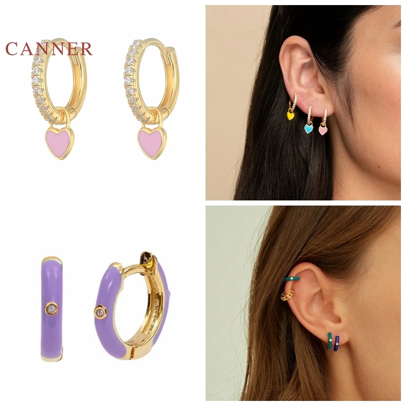 CANNER Earrings For Women Real 925 Sterling Silver Ins Geometric Water Drop Piercing Earrings Hoops Zircon Jewelry Pendientes
CANNER Earrings For Women Real 925 Sterling Silver Ins Geometric Water Drop Piercing Earrings Hoops Zircon Jewelry Pendientes