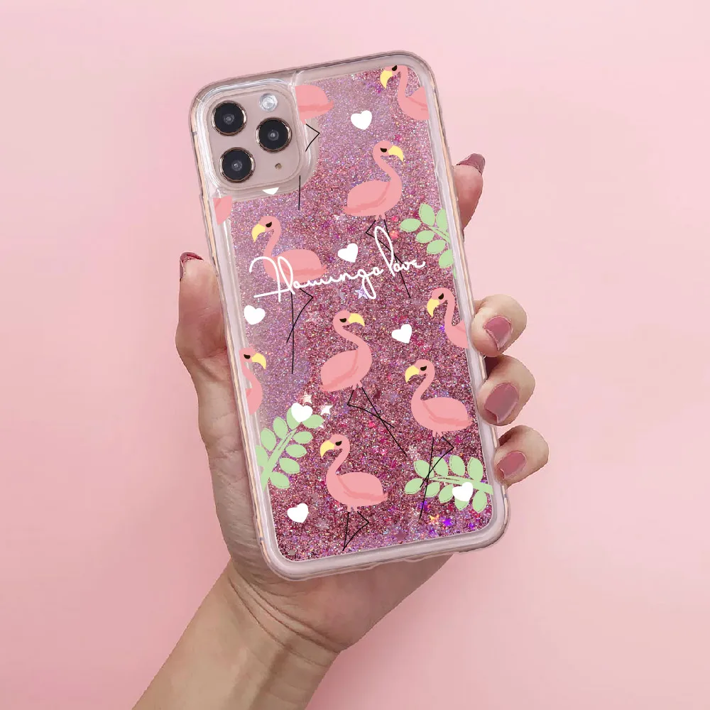 Flamingo Flower Coffee Sparkle Liquid Real Glitter Phone Case Fundas Cover for iPhone 11 X XS XR Max Pro 7 8 7Plus 8Plus 6
Flamingo Flower Coffee Sparkle Liquid Real Glitter Phone Case Fundas Cover for iPhone 11 X XS XR Max Pro 7 8 7Plus 8Plus 6