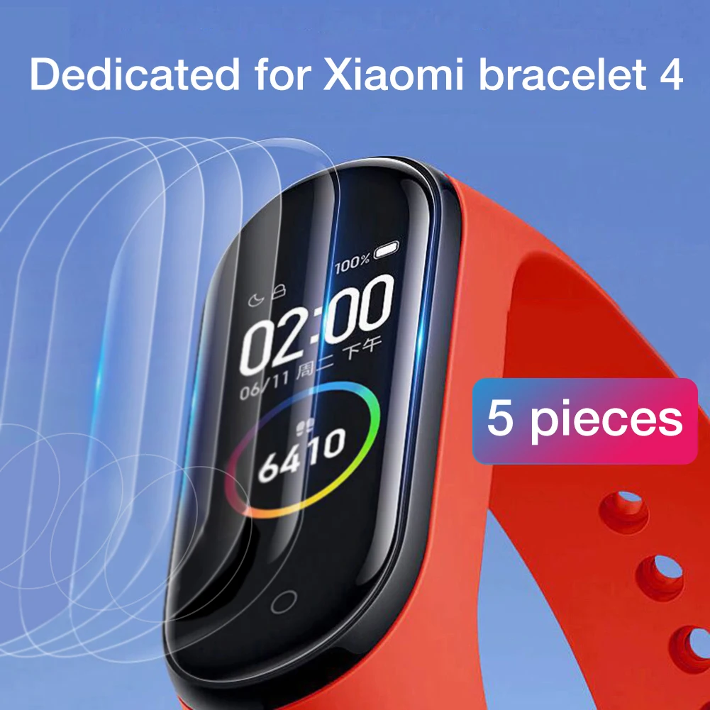 5 Pcs HD Screen Protective Film For Xiaomi Mi Band 4 Smart Bracelet Anti-scratch Smartwatch Screen Protector TPU Soft Film
5 Pcs HD Screen Protective Film For Xiaomi Mi Band 4 Smart Bracelet Anti-scratch Smartwatch Screen Protector TPU Soft Film