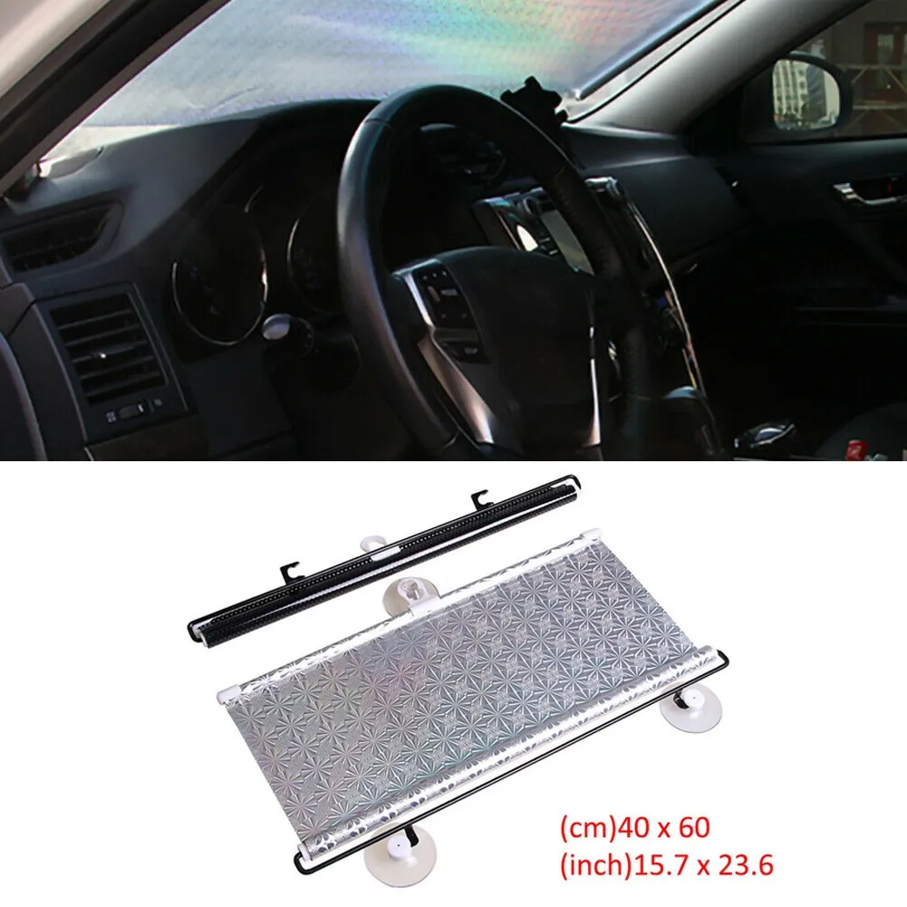 Car Sunshade Retractable Windshield Automatic Sunshade Curtain Car Front Window Foldable Windshield Sun Shade 40x60CM
Car Sunshade Retractable Windshield Automatic Sunshade Curtain Car Front Window Foldable Windshield Sun Shade 40x60CM