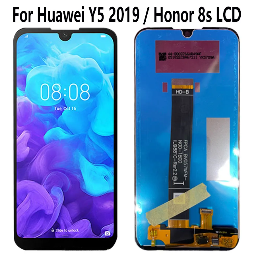 5.71" For Huawei Y5 2019 AMN-LX9 AMN-LX1 AMN-LX2 AMN-LX3 LCD Display Touch Screen Digitizer Assembly For Honor 8s LCD Screen 
5.71" For Huawei Y5 2019 AMN-LX9 AMN-LX1 AMN-LX2 AMN-LX3 LCD Display Touch Screen Digitizer Assembly For Honor 8s LCD Screen