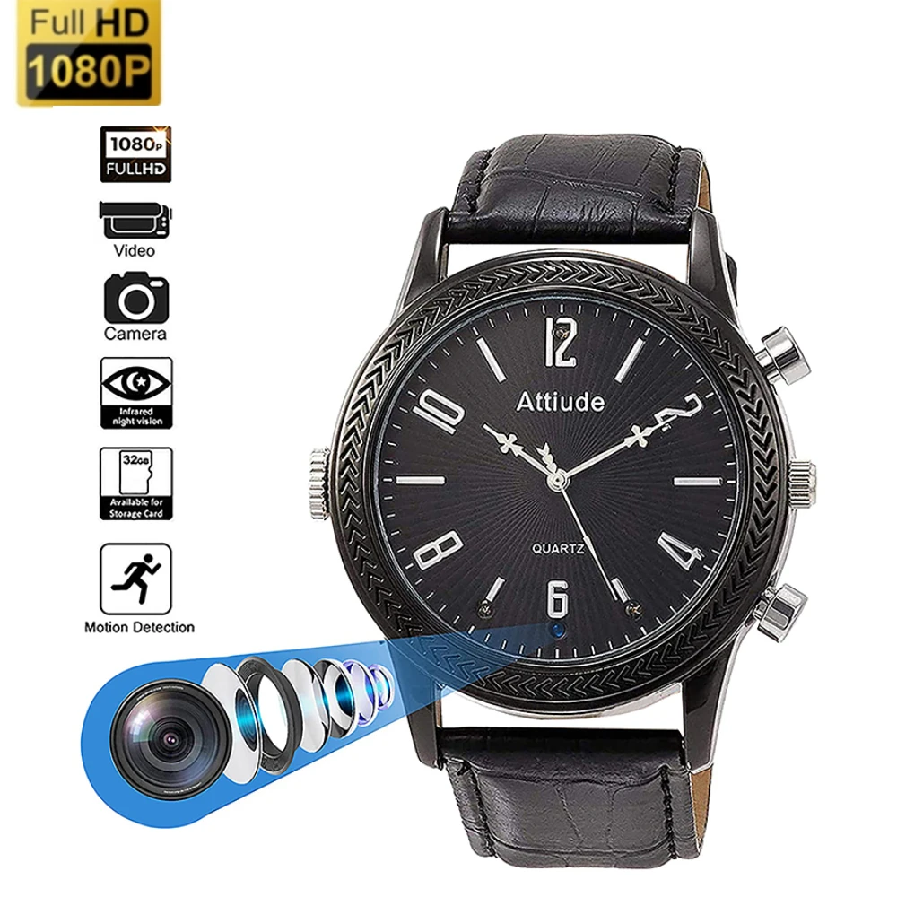1080P HD Mini Camcorder Portable Watch Camcorder Voice Recorder Wireless Sports Watch Camera All-in-One Mini DV
1080P HD Mini Camcorder Portable Watch Camcorder Voice Recorder Wireless Sports Watch Camera All-in-One Mini DV