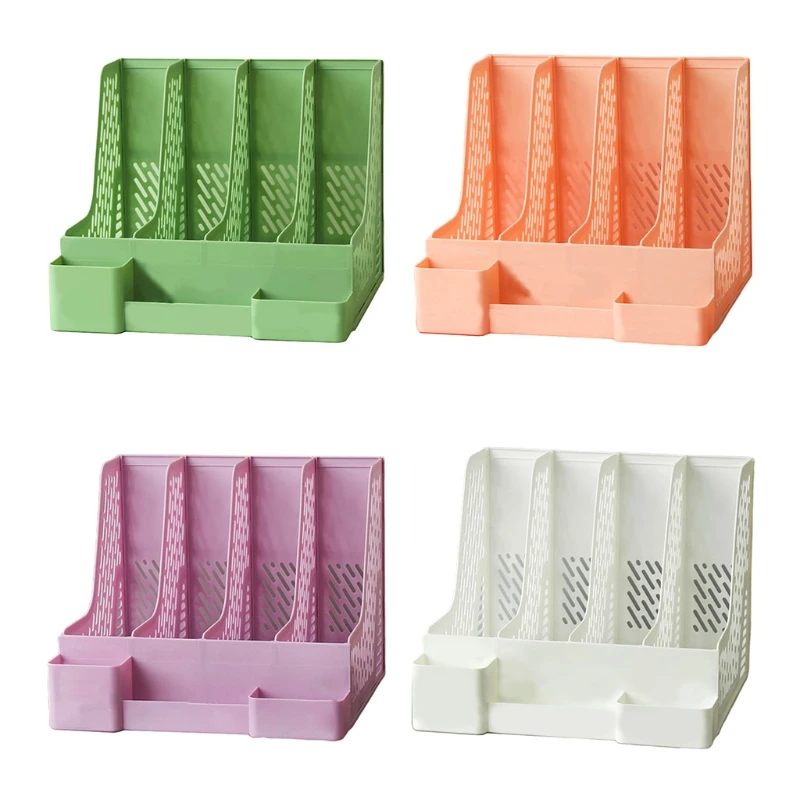 Multi-purpose 4-layer Document Holder Lable Window Pen Holder Design File Storage Case Vertical Placement for School
Multi-purpose 4-layer Document Holder Lable Window Pen Holder Design File Storage Case Vertical Placement for School