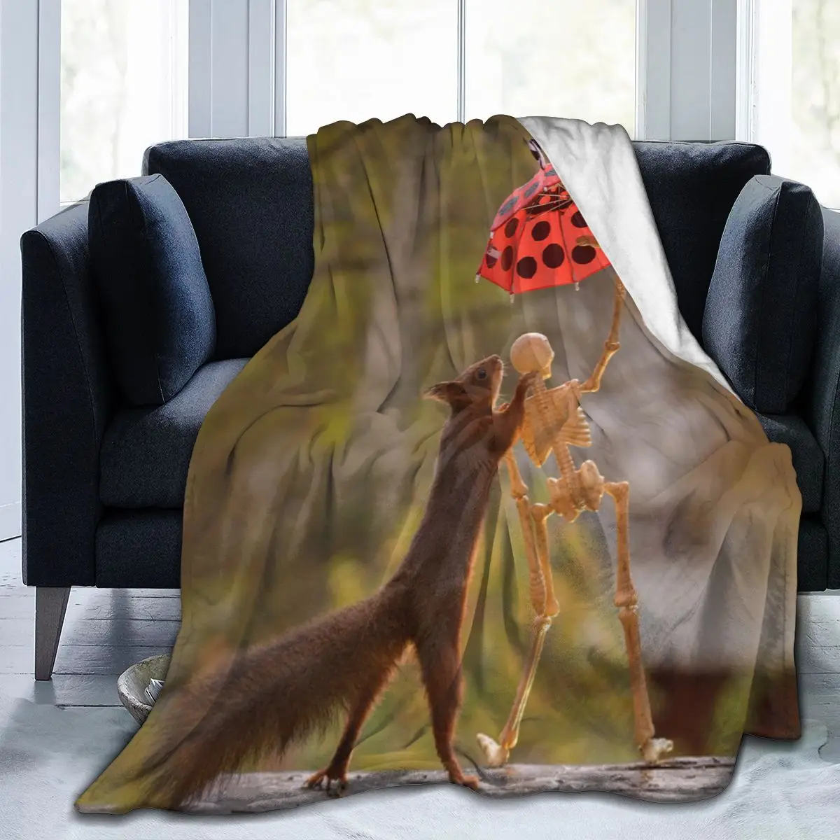 Cute 3D Printing Squirrel Flannel Blanket Sheet Bedding Soft Blanket Bed Cover Home Textile Decoration Blanket
Cute 3D Printing Squirrel Flannel Blanket Sheet Bedding Soft Blanket Bed Cover Home Textile Decoration Blanket