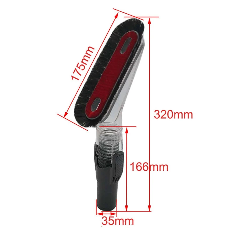 Anti-Static Curtain Brush Soft Dusting Brush for Dyson Brush Vacuum Cleaner Brush Tools & Vacuum Cleaner Dust Soft Brush
Anti-Static Curtain Brush Soft Dusting Brush for Dyson Brush Vacuum Cleaner Brush Tools & Vacuum Cleaner Dust Soft Brush