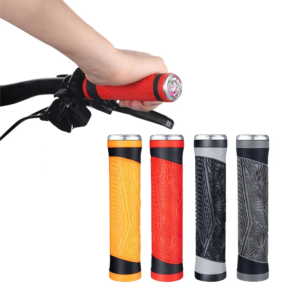 Mountain Bicycle Handle Bar Grip 4 Types Silicone Non-slip Bike Grip 13*3cm Size Shock Absorption Handlebar Grips Bike Accessory
Mountain Bicycle Handle Bar Grip 4 Types Silicone Non-slip Bike Grip 13*3cm Size Shock Absorption Handlebar Grips Bike Accessory