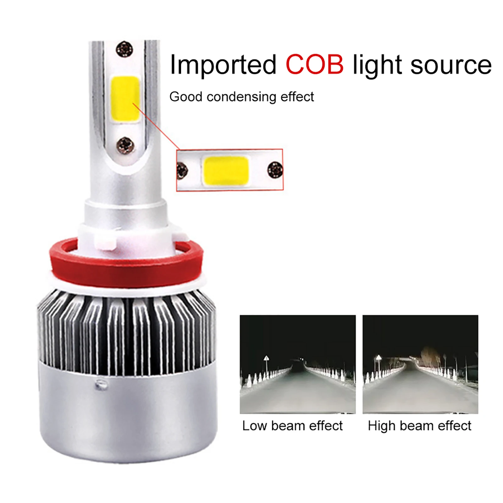 2pcs H4/H7/H11 LED Headlight Bulbs Adjustable Driving Lamps Fashion Outdoor High Car Tools Unsex Car Electronics 
2pcs H4/H7/H11 LED Headlight Bulbs Adjustable Driving Lamps Fashion Outdoor High Car Tools Unsex Car Electronics