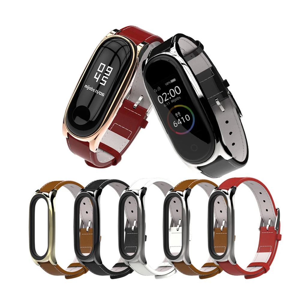 Replacement Strap for Xiaomi Smart Bracelet PU Leather + Metal Material For Xiaomi Mi Band 6 5 4 3 Series Wristbands
Replacement Strap for Xiaomi Smart Bracelet PU Leather + Metal Material For Xiaomi Mi Band 6 5 4 3 Series Wristbands