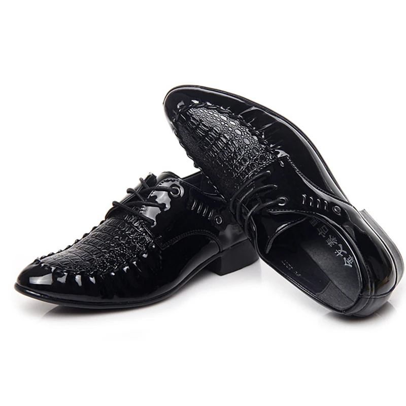 Luxury PU Leather Fashion Men Business Dress Shoes Pointy Black Shoes Oxford Breathable Formal Wedding Shoes
Luxury PU Leather Fashion Men Business Dress Shoes Pointy Black Shoes Oxford Breathable Formal Wedding Shoes