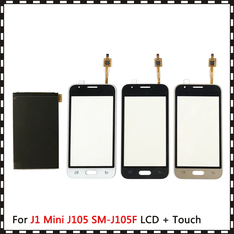 ЖК-дисплей с дигитайзером сенсорного экрана для Samsung Galaxy J1 Mini J105 J105B J106 4 0 дюйма