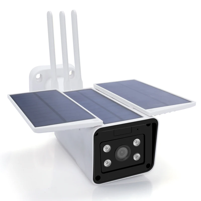 1080P Waterproof Outdoor Solar Powered Wifi Camera Smart IP Home Security IR Night Vision Two Way Audio Wireless CCTV Camera 
1080P Waterproof Outdoor Solar Powered Wifi Camera Smart IP Home Security IR Night Vision Two Way Audio Wireless CCTV Camera