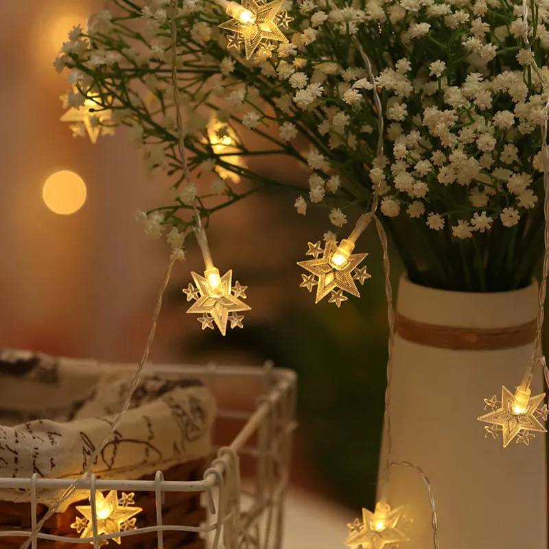 Fairy Light New Led Five-pointed Star Moon Light String Battery Box Big Five-pointed Star Light Christmas Day Light Decoration
Fairy Light New Led Five-pointed Star Moon Light String Battery Box Big Five-pointed Star Light Christmas Day Light Decoration