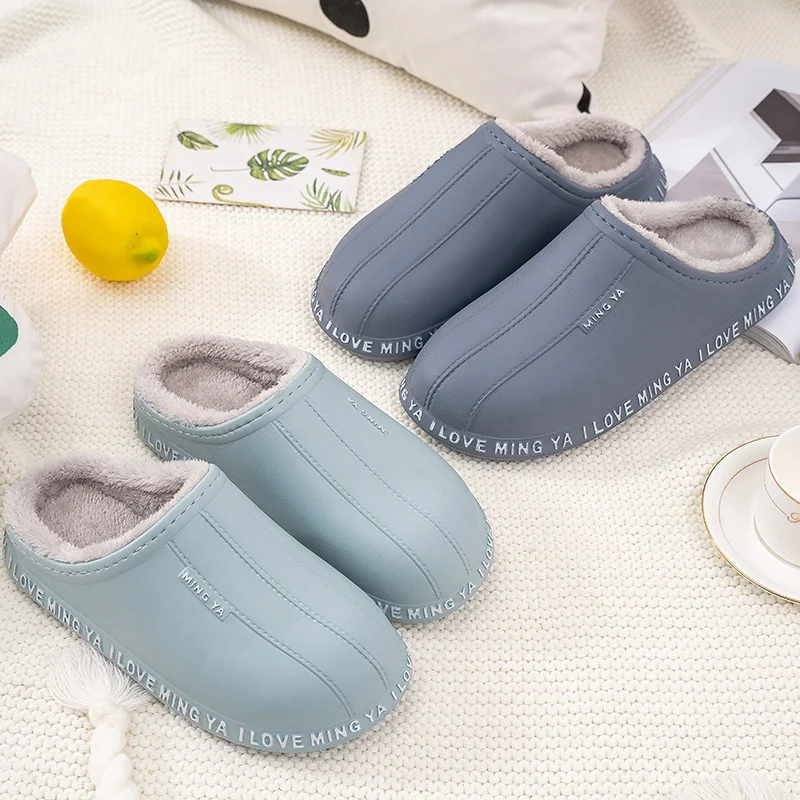 New Women's Winter Home Cotton Slippers Non-Slip Simple Style Plus Velvet Water-Proof Warm House Shoes Indoor Bedroom Couples.
New Women's Winter Home Cotton Slippers Non-Slip Simple Style Plus Velvet Water-Proof Warm House Shoes Indoor Bedroom Couples.