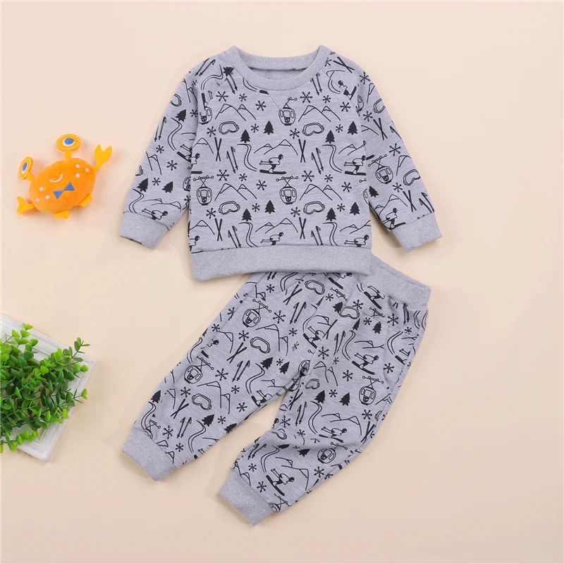 2 шт., свитер с длинным рукавом и брюки для мальчиков и девочек
2 шт., свитер с длинным рукавом и брюки для мальчиков и девочек