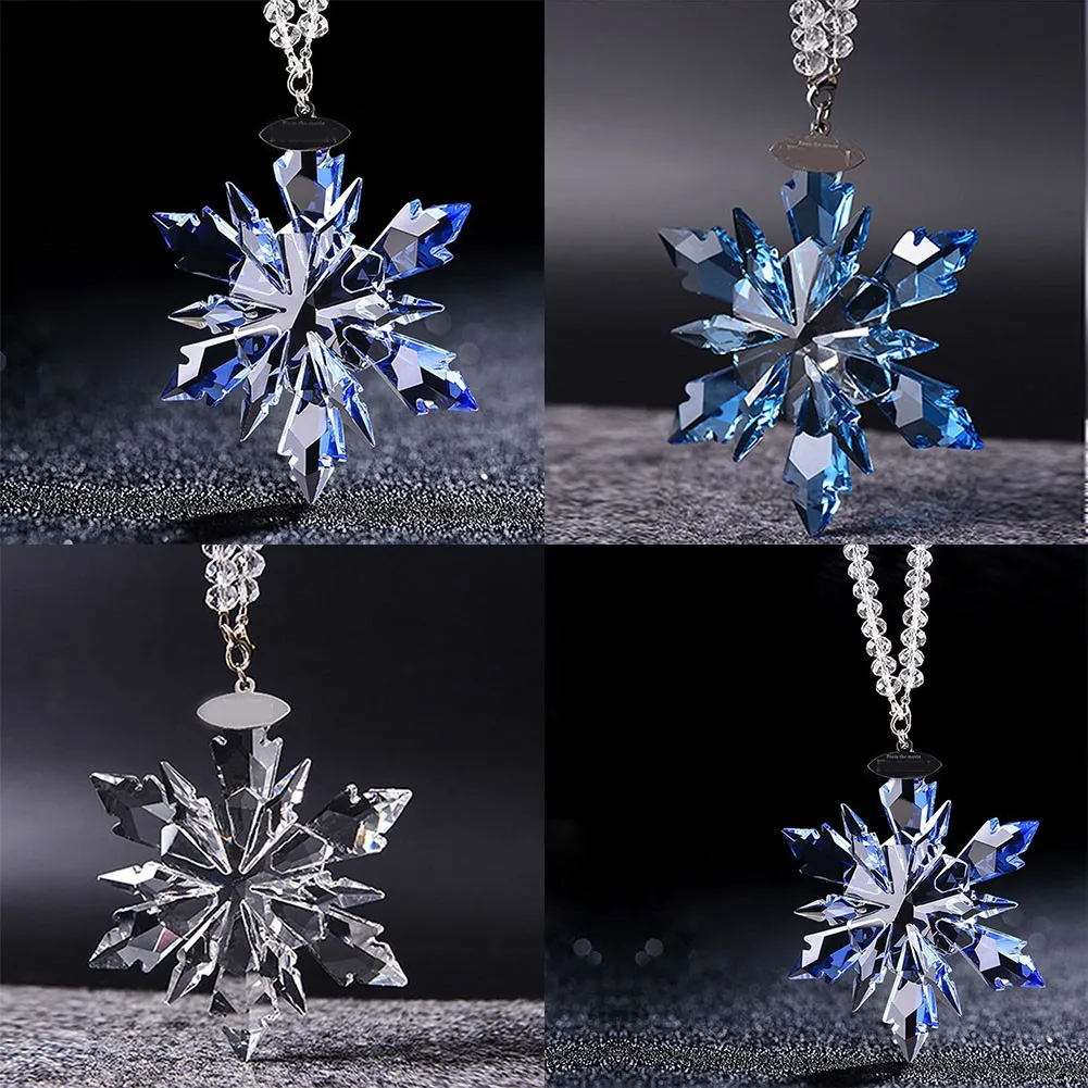 Car Pendant Transparent Crystal Snowflakes Decor Sun Catcher Snowflake Hanging Trim View Mirror Ornament Christmas Gifts
Car Pendant Transparent Crystal Snowflakes Decor Sun Catcher Snowflake Hanging Trim View Mirror Ornament Christmas Gifts