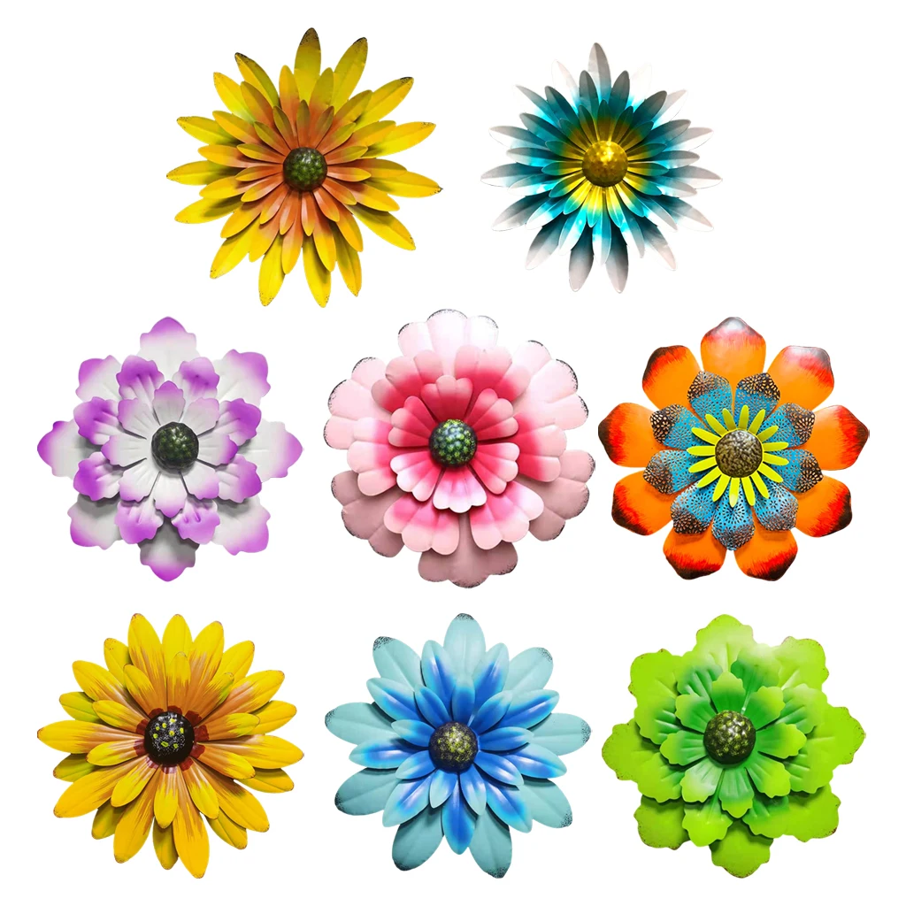 Metal Flower Wall Hanging Decor, Floral Art Wall Decoration Sculpture for Kids Room Bedroom Living Room Indoor Decoration
Metal Flower Wall Hanging Decor, Floral Art Wall Decoration Sculpture for Kids Room Bedroom Living Room Indoor Decoration