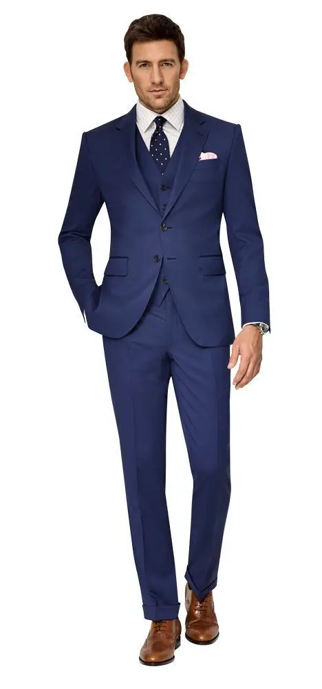 Formal Business Office Terno Masculino Bespoke Men Suits 5pieces(jacket+pant+vest+tie+handkerchief) Two Buttons Notch Lapel Bule
Formal Business Office Terno Masculino Bespoke Men Suits 5pieces(jacket+pant+vest+tie+handkerchief) Two Buttons Notch Lapel Bule