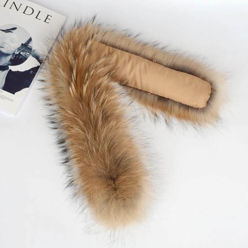 Fox Real Raccoon Collars Coat Trim Detachable Natural For Scarf Hood Women With Fashion Jacket Customized High 100% Fur Collar 
Fox Real Raccoon Collars Coat Trim Detachable Natural For Scarf Hood Women With Fashion Jacket Customized High 100% Fur Collar