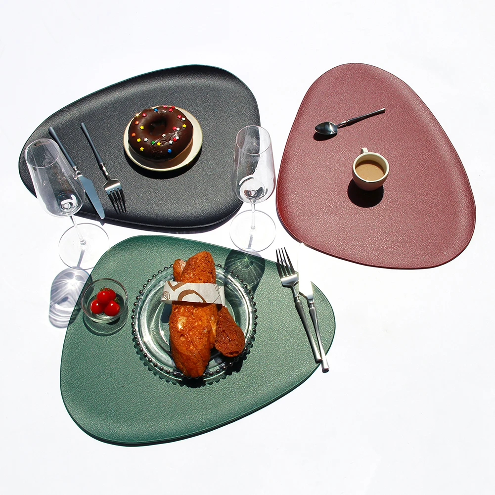 4pcs Place Cup Mat Tableware Table Mat Heat Insulation Leather Placemats Scratch And Scratch Resistant
4pcs Place Cup Mat Tableware Table Mat Heat Insulation Leather Placemats Scratch And Scratch Resistant