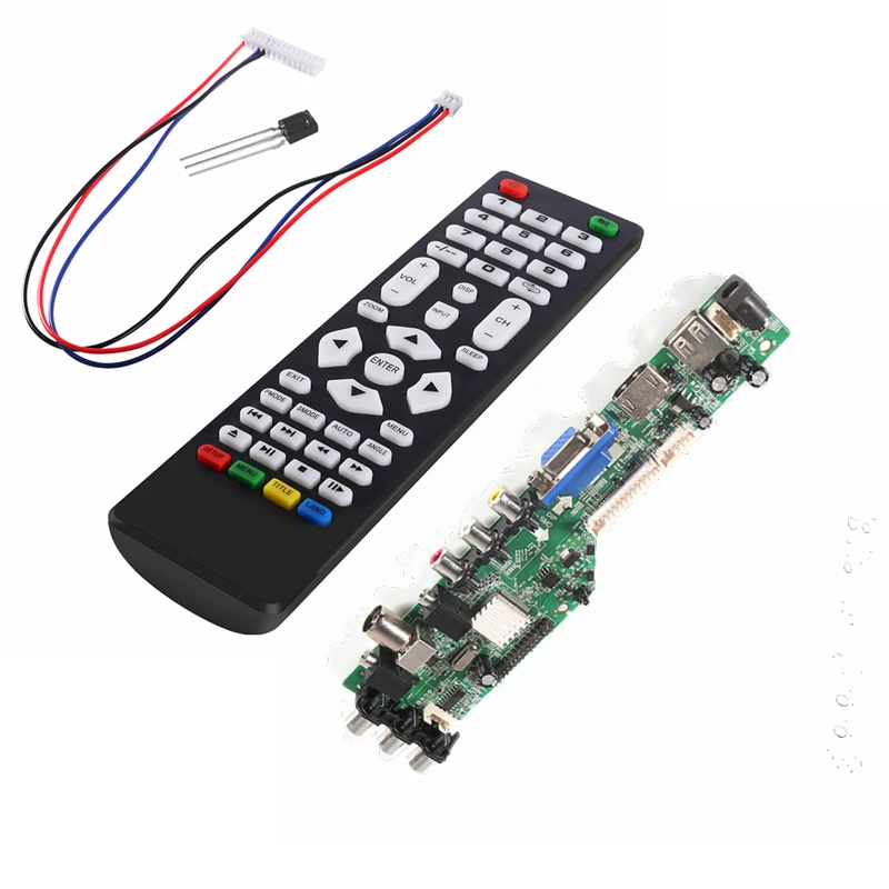 Плата драйвера для ТВ-контроллера 3663, универсальный комплект масштабирования цифрового сигнала DVB-T2 DVB-T/C, универсальное обновление ЖК-диспл...
Плата драйвера для ТВ-контроллера 3663, универсальный комплект масштабирования цифрового сигнала DVB-T2 DVB-T/C, универсальное обновление ЖК-диспл...