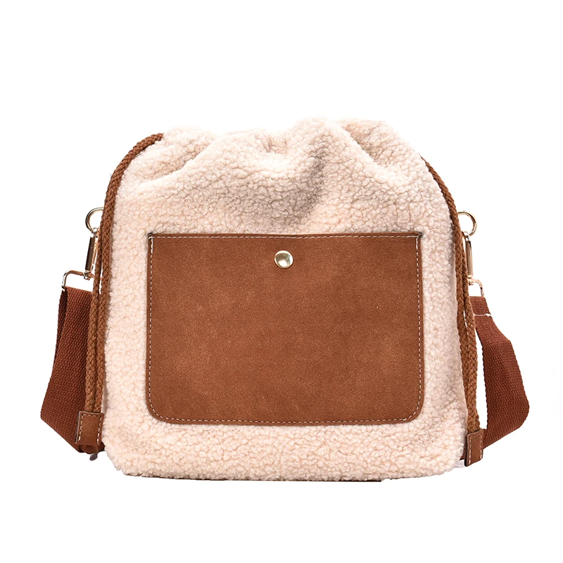 Luxury Faux Fur Bucket Bags For Women Handbag Large Capacity NEW Ladies Winter Shoulder Messenger Bag Simple Female Tote Bag
Luxury Faux Fur Bucket Bags For Women Handbag Large Capacity NEW Ladies Winter Shoulder Messenger Bag Simple Female Tote Bag