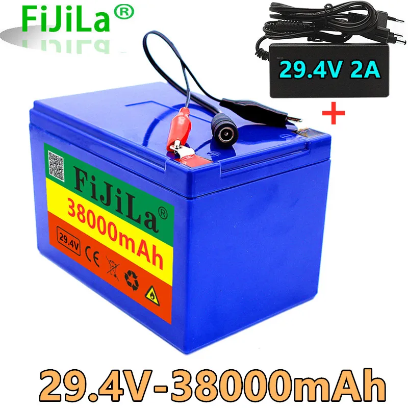 100% Power battery 7s5p 24V 38ah battery pack 500W 29.4V 38000mah wheelchair electric bicycle lithium ion battery + 2A charger
100% Power battery 7s5p 24V 38ah battery pack 500W 29.4V 38000mah wheelchair electric bicycle lithium ion battery + 2A charger
