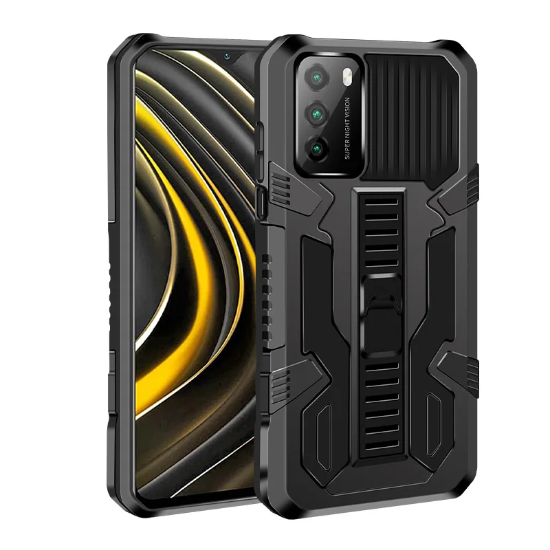 Shockproof Armor Bracket Protective Phone Case For Xiaomi Redmi 9 9A K40PRO NOTE5 6 7 Pro Strong Anti-Drop Kickstand Back Covers
Shockproof Armor Bracket Protective Phone Case For Xiaomi Redmi 9 9A K40PRO NOTE5 6 7 Pro Strong Anti-Drop Kickstand Back Covers