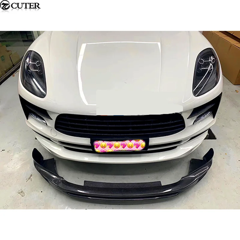 Newest Carbon Fiber Frp Front Bumper Lip Splitter for Porsche Macan Car Body Kit 2019
Newest Carbon Fiber Frp Front Bumper Lip Splitter for Porsche Macan Car Body Kit 2019
