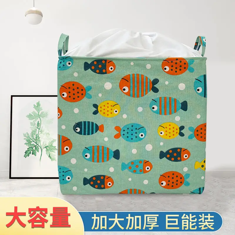 Large-capacity quilt clothes storage bag quilt toy moisture storage basket move packing bag multi-functional finishing bag
Large-capacity quilt clothes storage bag quilt toy moisture storage basket move packing bag multi-functional finishing bag