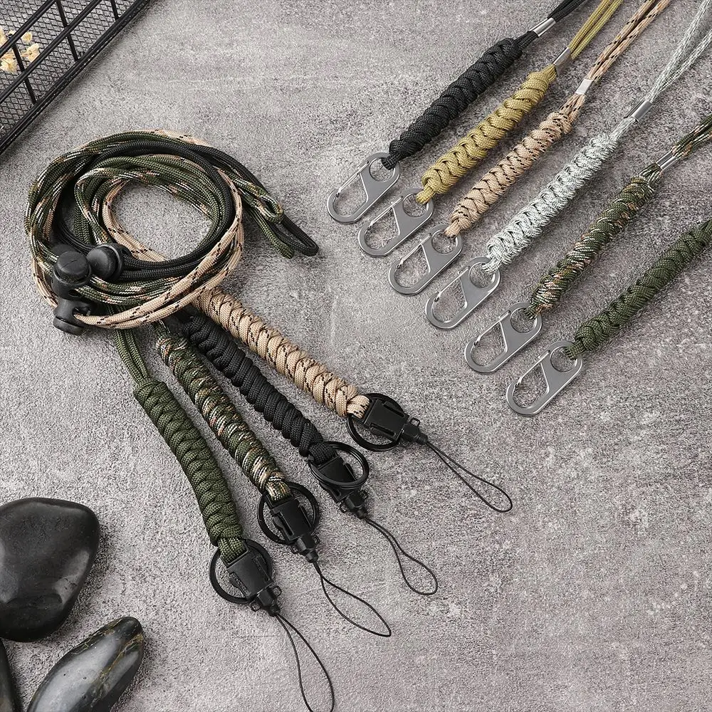 Вращающаяся Пряжка брелок из Паракорда Lanyard, высокопрочный парашютный шнур, экстренный рюкзак для выживания, брелок для ключей, Шейная веревка
Вращающаяся Пряжка брелок из Паракорда Lanyard, высокопрочный парашютный шнур, экстренный рюкзак для выживания, брелок для ключей, Шейная веревка