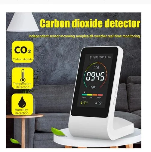 3-в-1 детектор CO2, контроль качества воздуха, измерение температуры и влажности, ЖК цифровой термометр, измерительный инструмент для диоксида...
3-в-1 детектор CO2, контроль качества воздуха, измерение температуры и влажности, ЖК цифровой термометр, измерительный инструмент для диоксида...