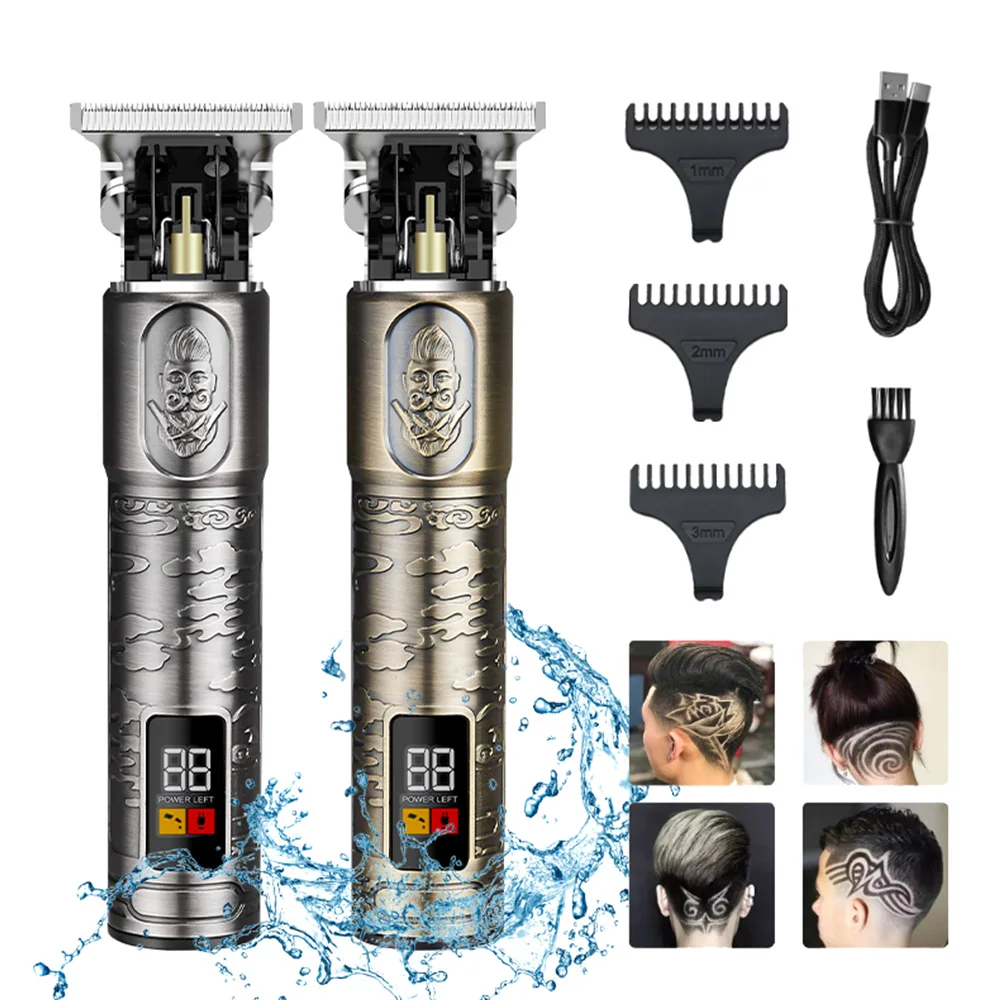 T Hair Trimmer for Men Barber Professional Cordless Haircut Hair Clippers Beard Trimmers Razor Trimers Electric Shaver Machine
T Hair Trimmer for Men Barber Professional Cordless Haircut Hair Clippers Beard Trimmers Razor Trimers Electric Shaver Machine