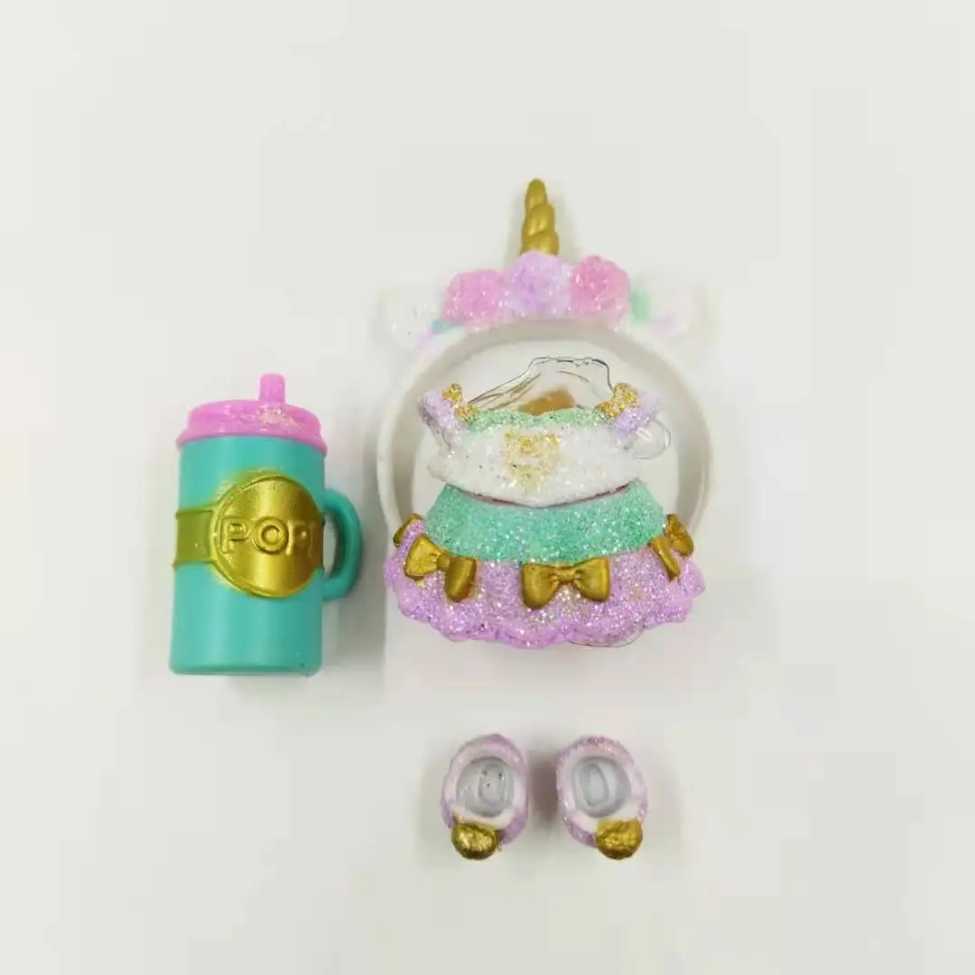Original LOL SURPRISE! Gritter Unicorn Doll Clothes Set Suit Include Headband Bottle Shoes Limited Collection Toys Girls Gift
Original LOL SURPRISE! Gritter Unicorn Doll Clothes Set Suit Include Headband Bottle Shoes Limited Collection Toys Girls Gift