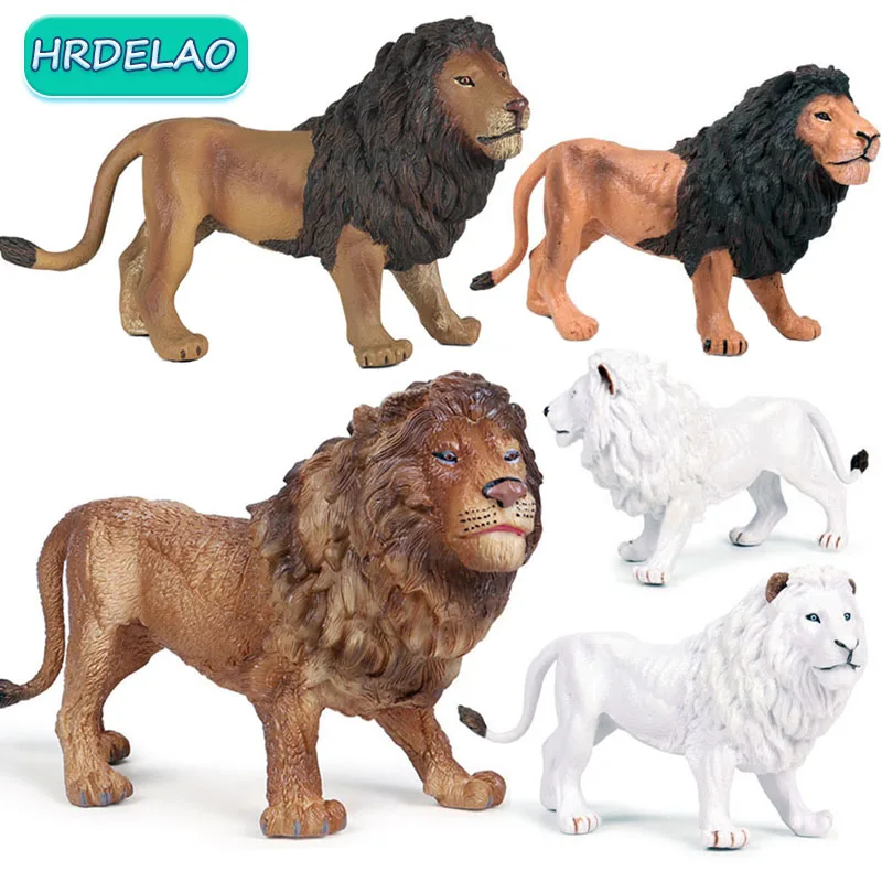 Large Size Simulation Wild Zoo Animals King Lion ABS Models Action Figures Figurines Collection Education Toys for children Gif
Large Size Simulation Wild Zoo Animals King Lion ABS Models Action Figures Figurines Collection Education Toys for children Gif