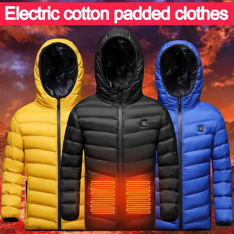 Boy Winter Heated Coat Thermal Jacket Cotton-padded Hiking Children's Usb Heated Padded Jacket Intelligent Constant Temperature
Boy Winter Heated Coat Thermal Jacket Cotton-padded Hiking Children's Usb Heated Padded Jacket Intelligent Constant Temperature
